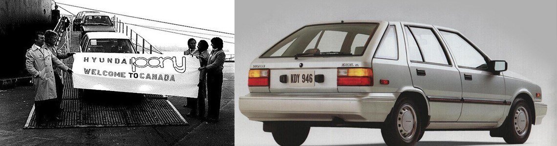 Langley Hyundai - Entering the Canadian Market Hyundai Excel